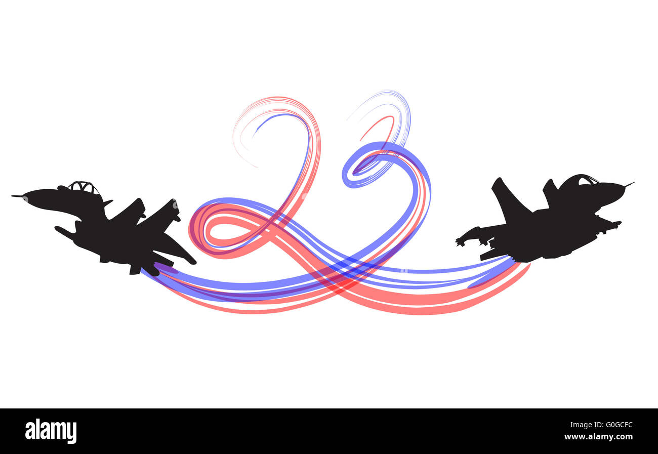 Februar Urlaub in Russland. Stockfoto