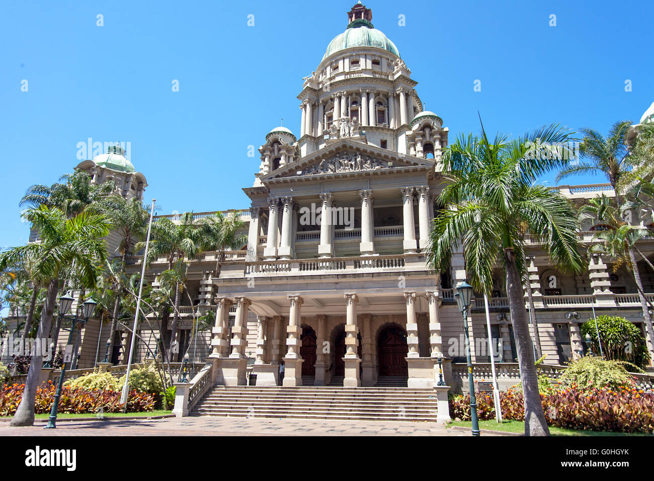 Rathaus von Durban Südafrika Stockfoto