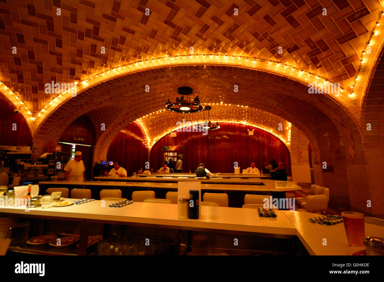 Die Oyster Bar Restaurant, Grand Central Station, New York City, USA Stockfoto