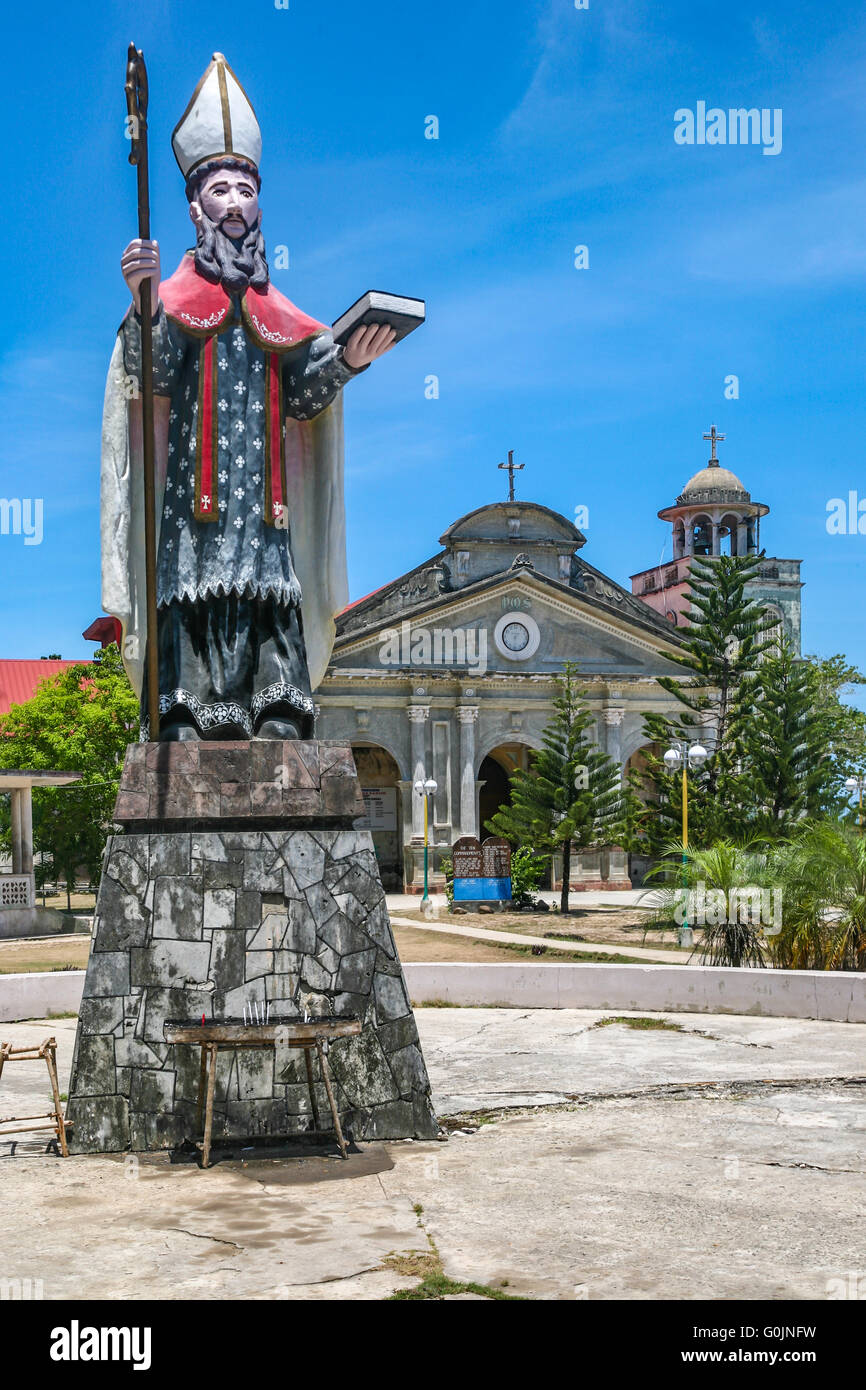 Philippinen-Bohol Alona Beach Church in der kleinen Stadt Panglao Adrian Bäcker Stockfoto