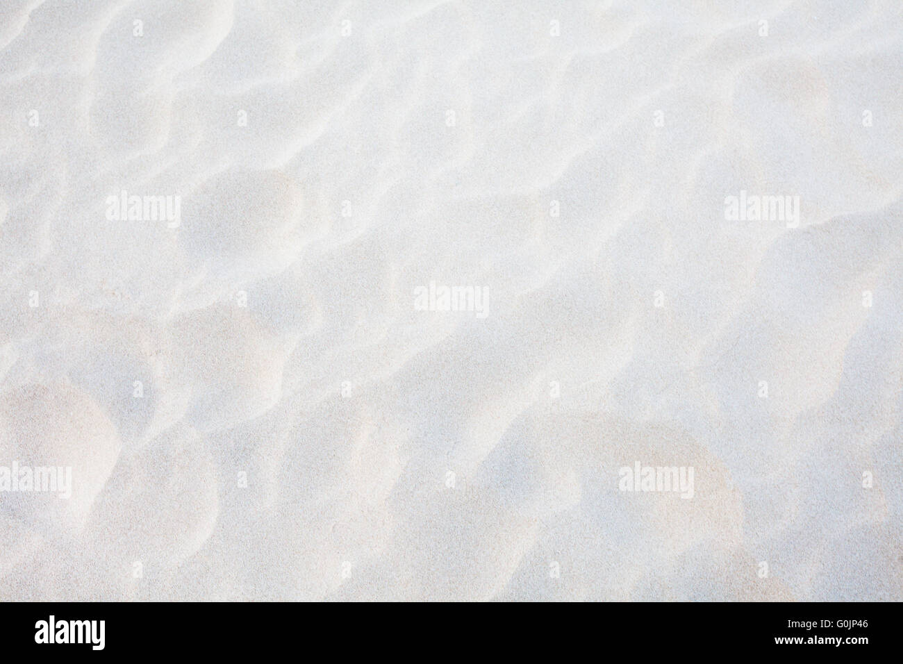 weißer Sand Hintergrund Stockfoto