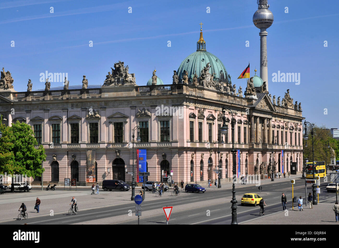 Deutsches Historisches Museum, Fernsehturm, Fernsehturm, Berliner Dom, Unter Den Linden, Mitte, Berlin, Deutschland / Deutsche Historische Museum, DHM, Berliner Dom Stockfoto