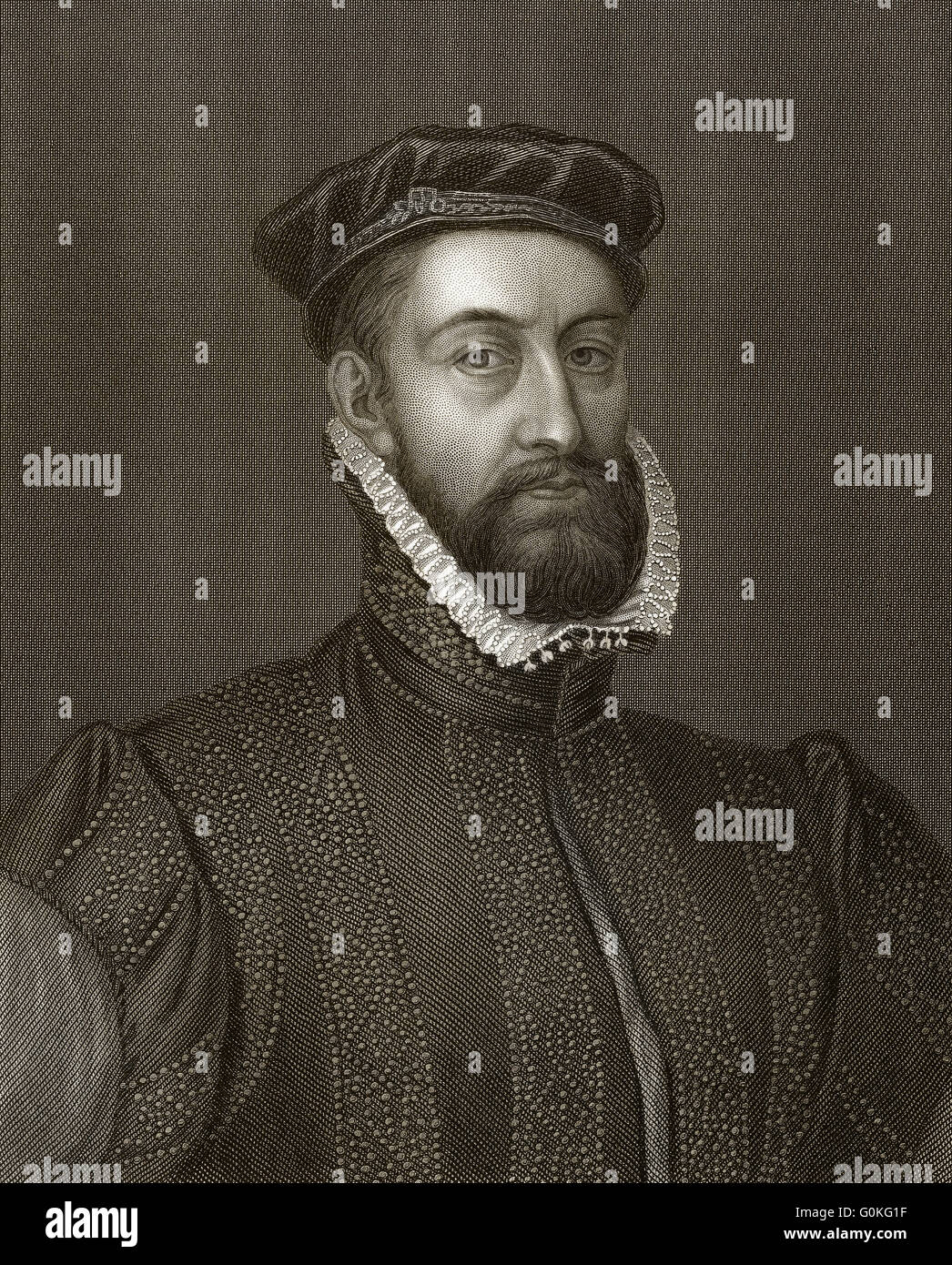 James Stewart, 1. Earl of Moray, c. 1531-1570, war Regent von Schottland Stockfoto