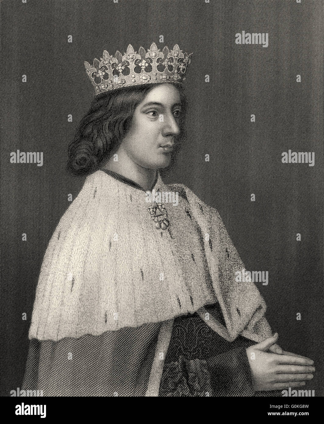 James III, 1451-1488, König der Schotten von 1460 bis 1488 Stockfoto