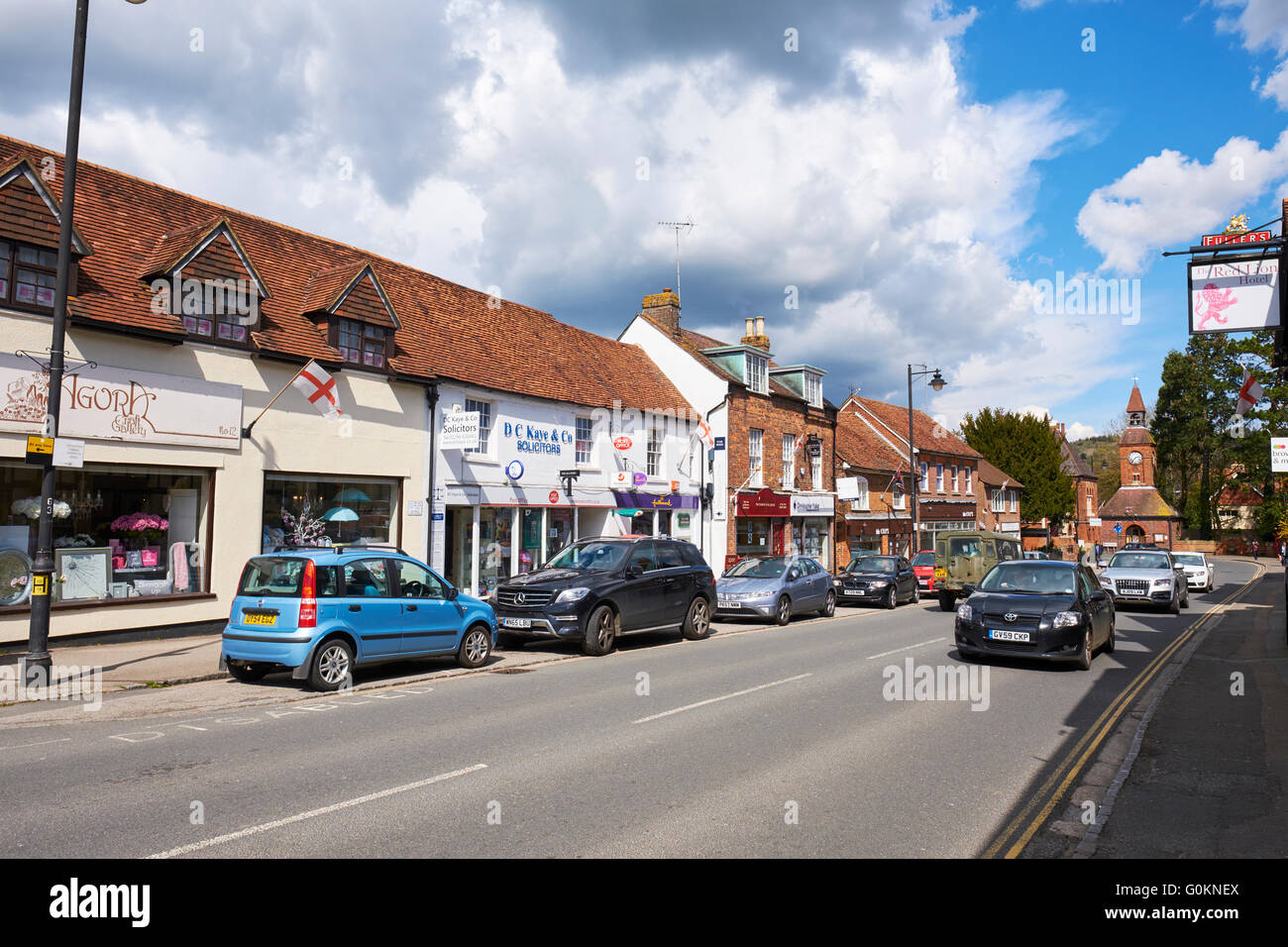 High Street Wendover Buckinghamshire UK Stockfoto