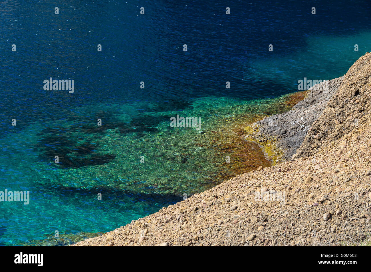 LA CIOTAT, PARC DU MUGEL,ROCHE, BDR FRANKREICH 13 Stockfoto