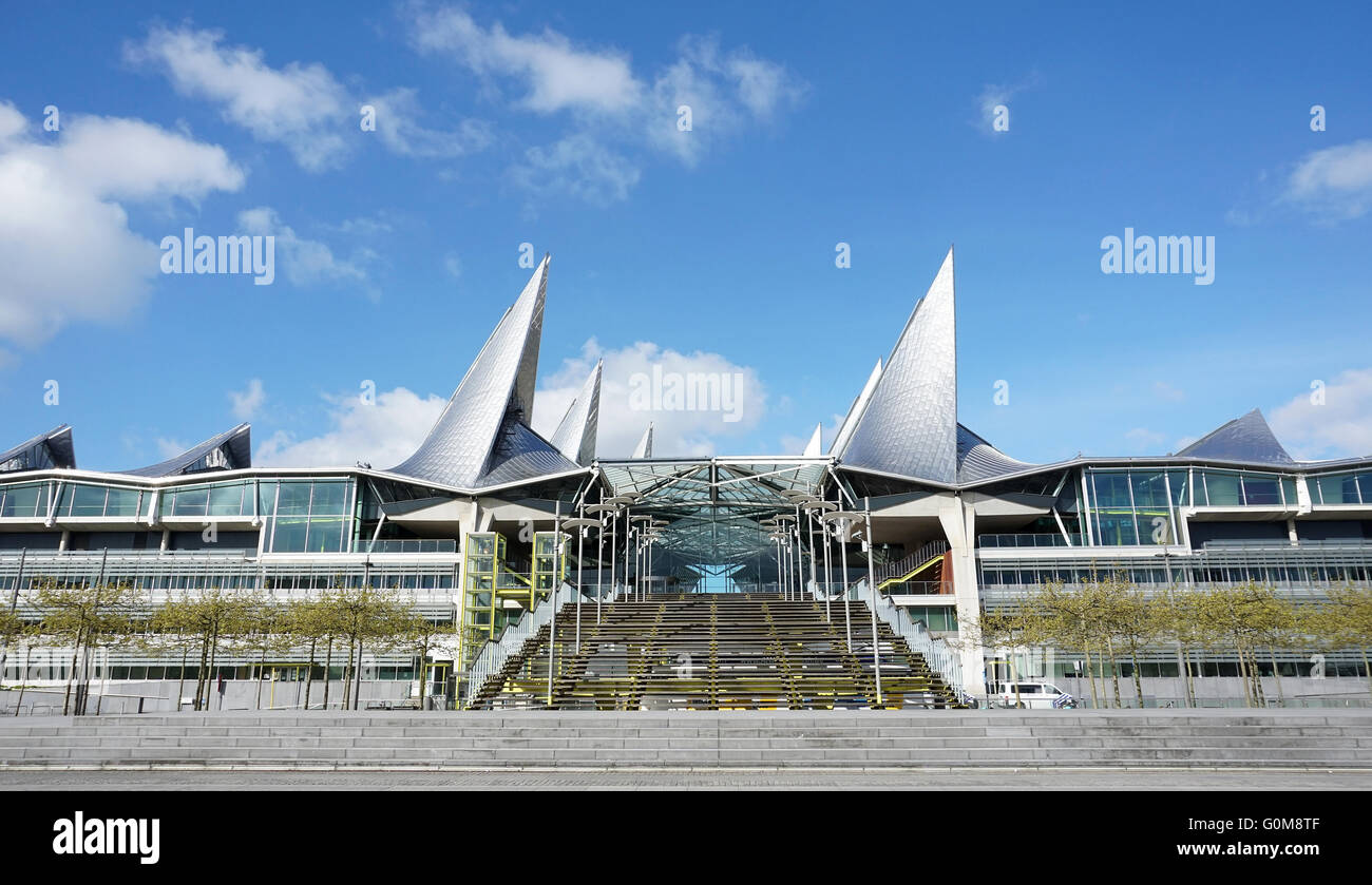 Antwerpen neue Gerichtsgebäude von dem Architekten Richard Rogers neuen Justizpalast Stockfoto