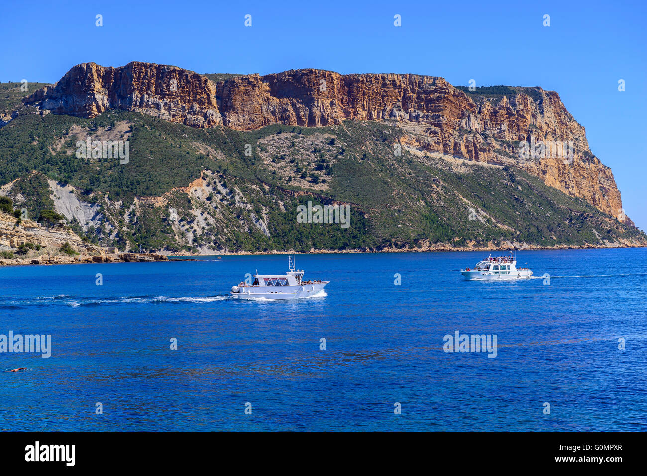 Cap Canaille Cassis, Bouche du Rhône, 13 Paca Frankreich provence Stockfoto