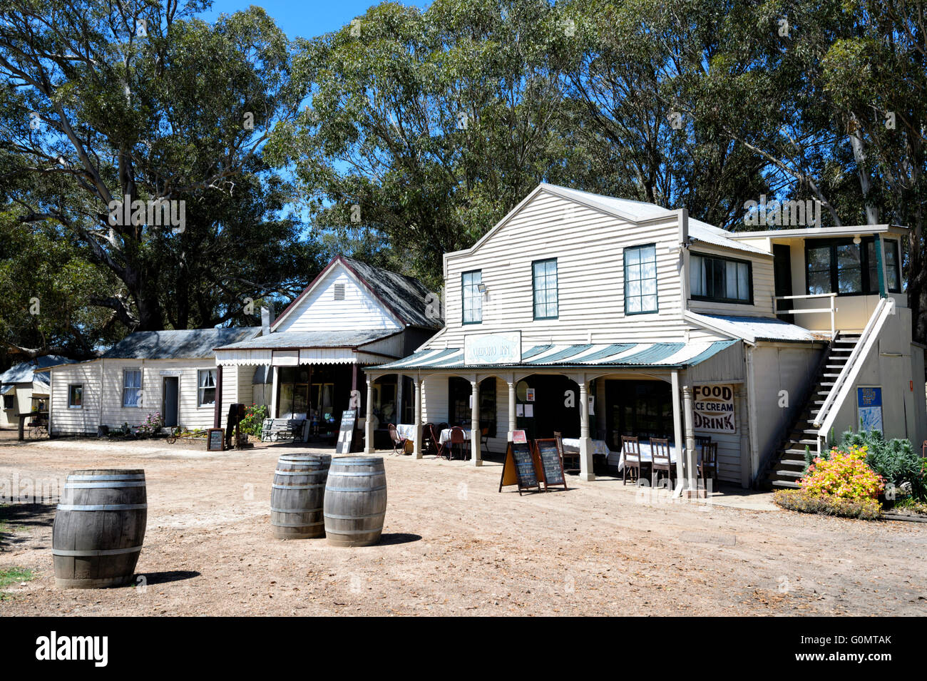 Bilderbüchern Pioneer Village, Wilberforce, New-South.Wales, Australien Stockfoto