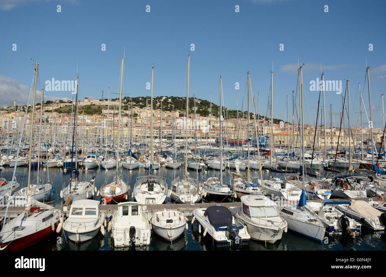 Marina Sete Herault Languedoc-Roussillon-Midi-Pyrenäen-Frankreich Stockfoto
