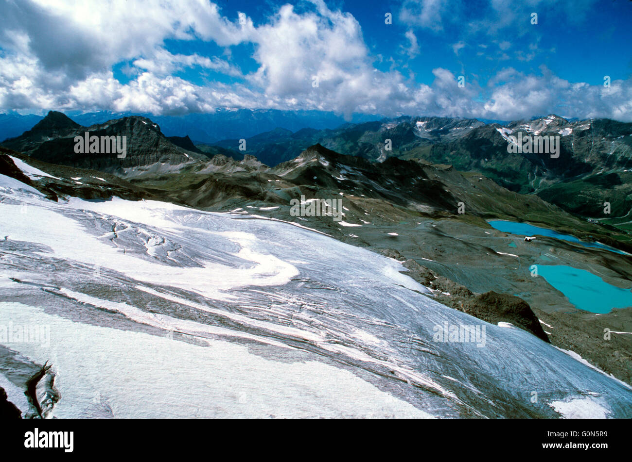 Svycarsko Alpy Ledovcova Jezera Na Svahu Hory Matterhorn Snih Zyklus Tani Globalni Oteplovani Schweiz Gletscher La Stockfotografie Alamy