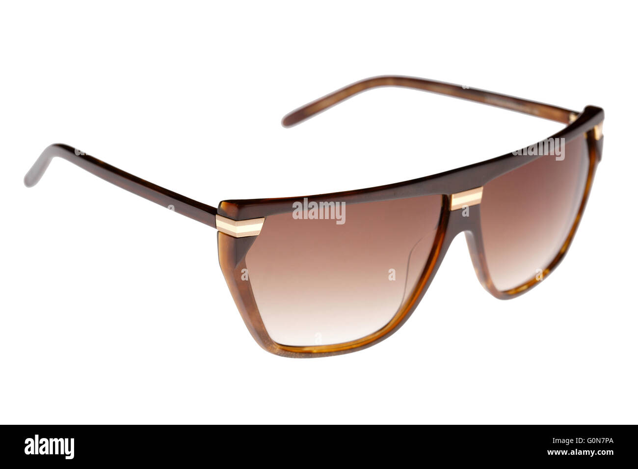 Sonnenbrille, isoliert auf weißem Hintergrund Stockfoto