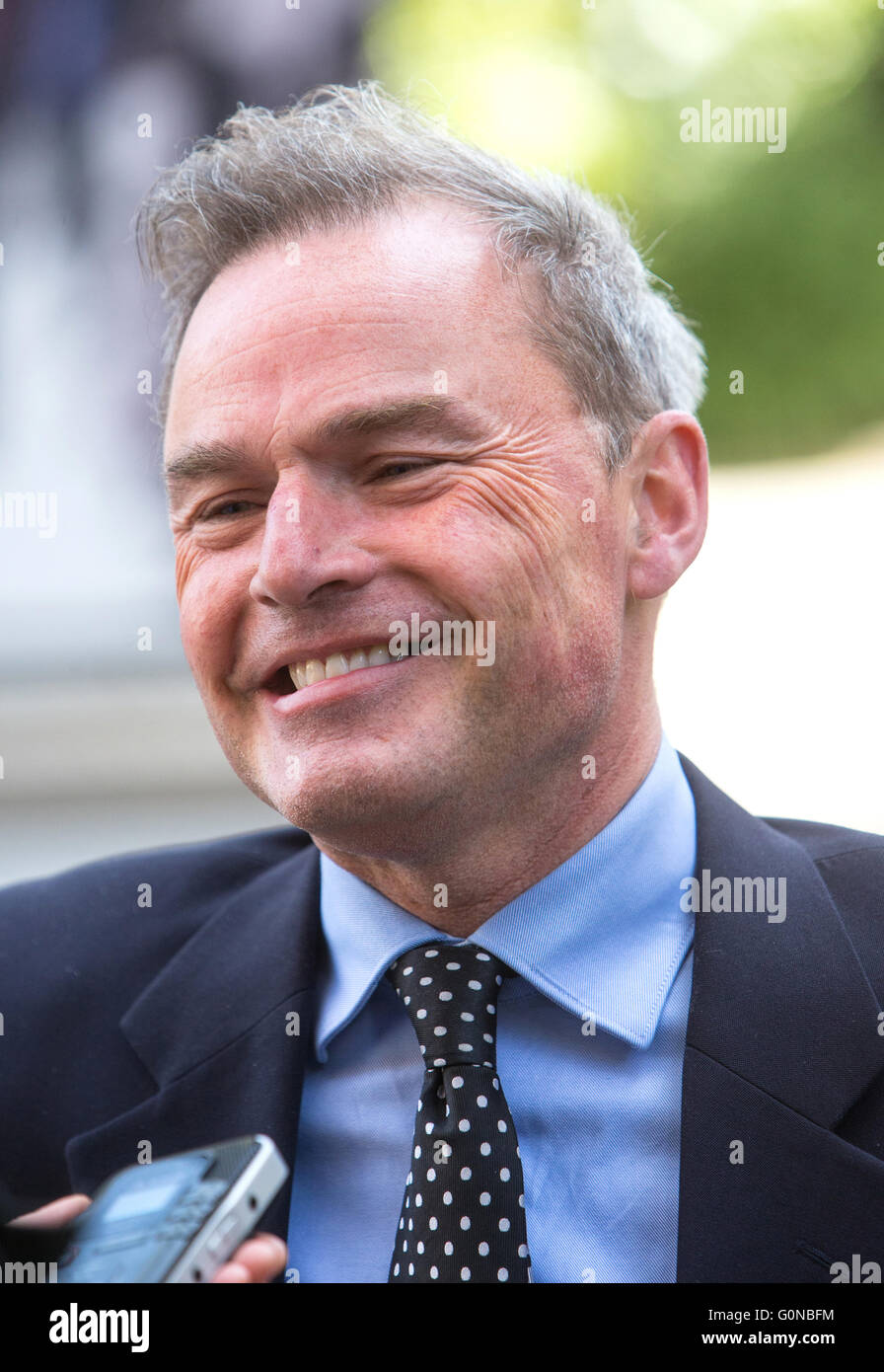 Peter Whittle, der UK Independence Party bürgermeisterlicher Anwärter für die Wahlen am 5. Mai Stockfoto