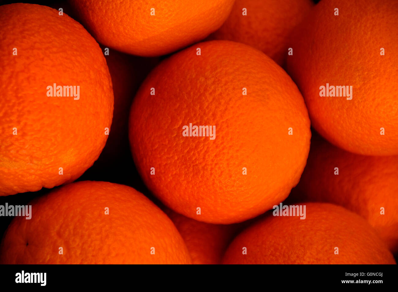 Orangen Stockfoto