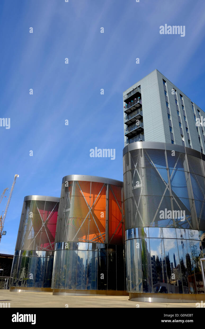 Lexikon-Luxus-Apartment-Entwicklung in London Stockfoto