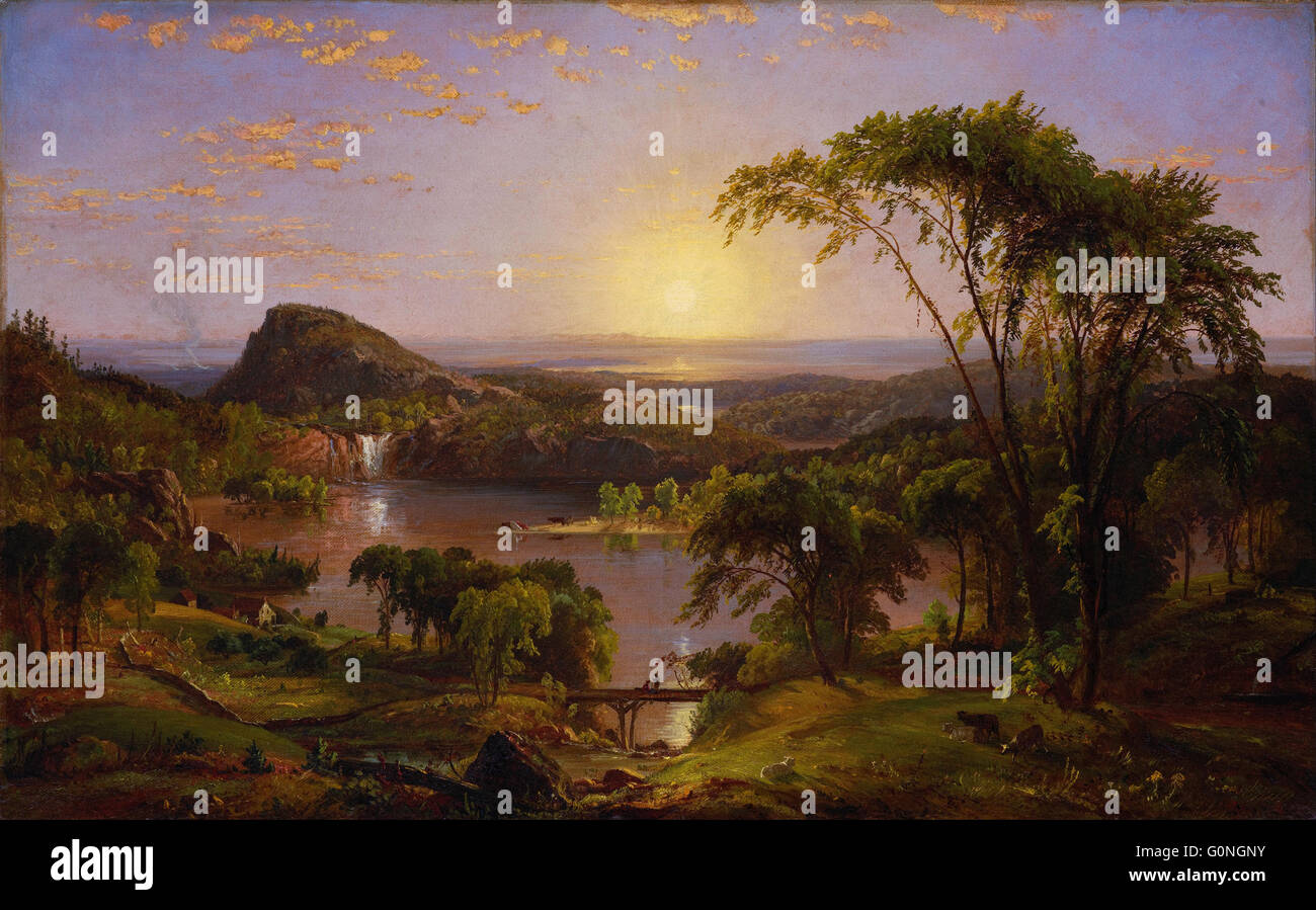 Cropsey, Jasper Francis - Sommer, See Ontario Stockfoto