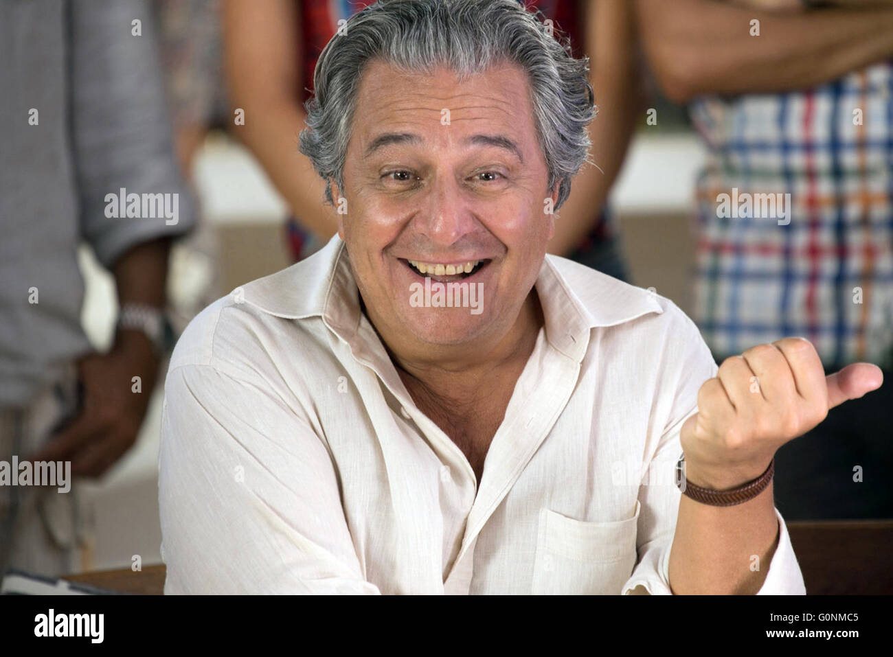 Baby-/ 2 ist eine französische Filmkomödie von 2015 im Stil "found Footage" erschossen. Es ist unter der Regie von Nicolas Benamou und Philippe Lacheau. Der Film ist die Fortsetzung von Babysitting.  Dieses Foto ist nur zu redaktionellen Zwecken und unterliegen dem Copyright von der Filmgesellschaft und/oder der Fotograf von dem Film oder der Firma zugeordnet und kann nur durch Veröffentlichungen im Zusammenhang mit der Förderung der oben genannten Film reproduziert werden. Eine obligatorische Gutschrift auf die Filmgesellschaft ist erforderlich. Der Fotograf sollte auch angerechnet werden, wenn bekannt. Stockfoto