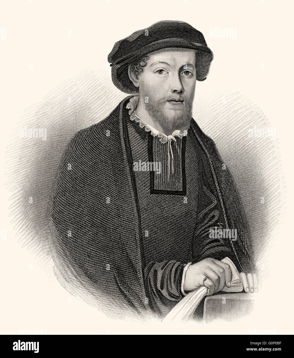 George Wishart, c. 1513-1546, ein schottischer Reformator und evangelischer Märtyrer Stockfoto
