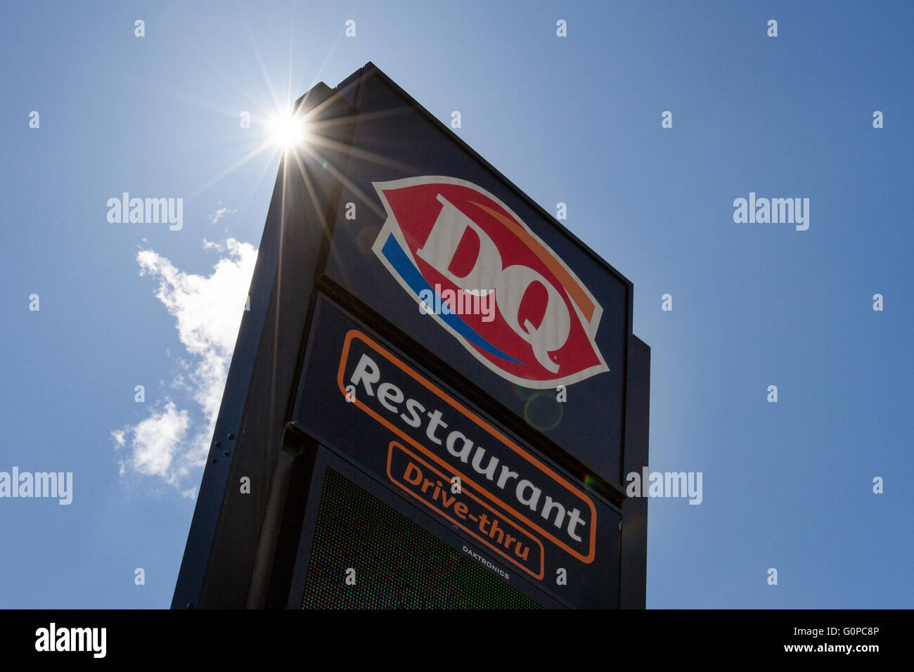 Dairy Queen Restaurant in Kingston, Ontario, am 3. Mai 2016. Stockfoto