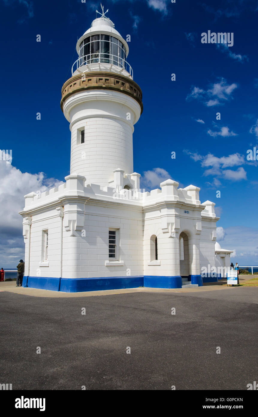 Leuchtturm, Cape Byron Stockfoto