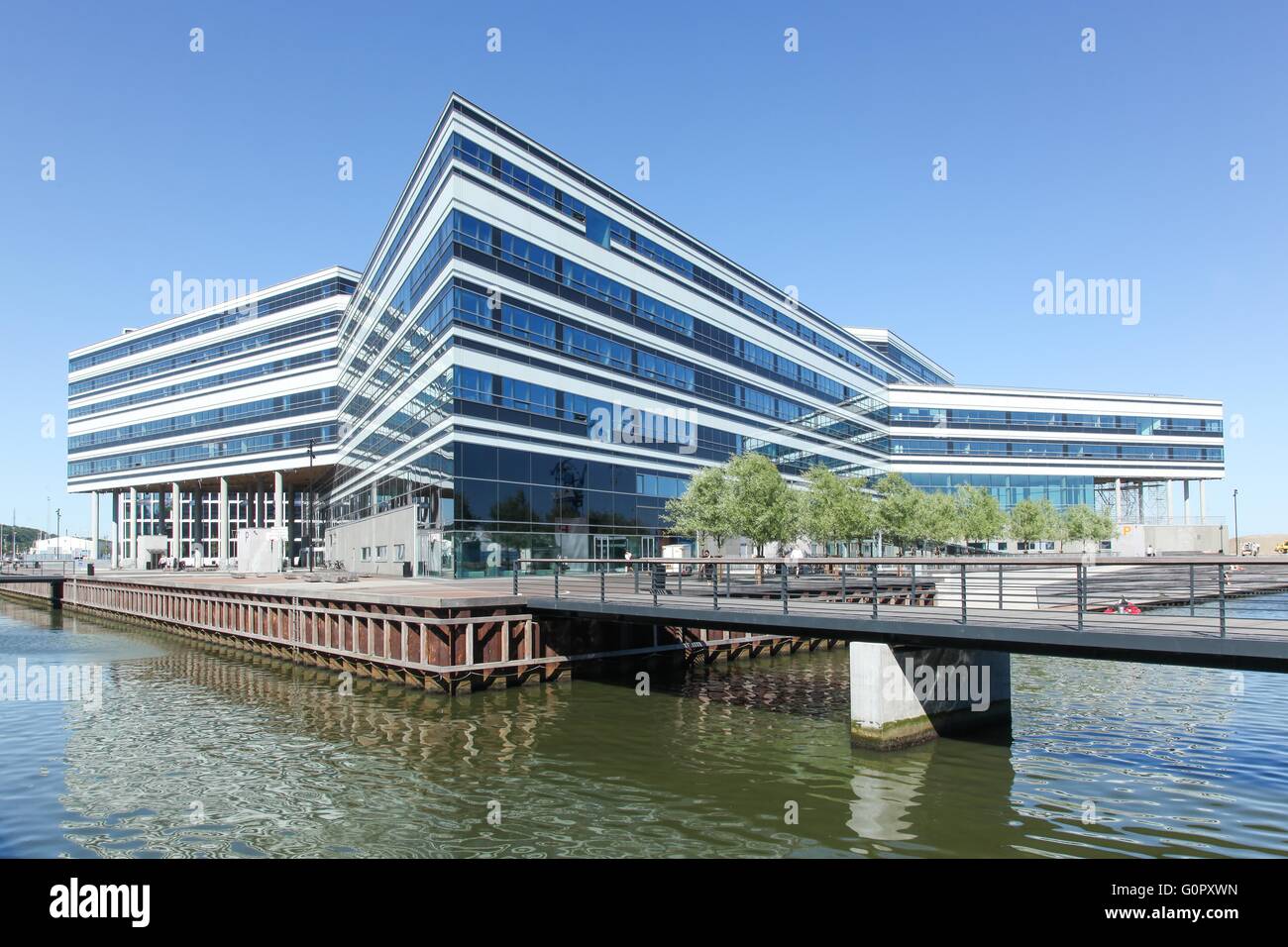 Neuen Docklands Aarhus in Dänemark Stockfoto