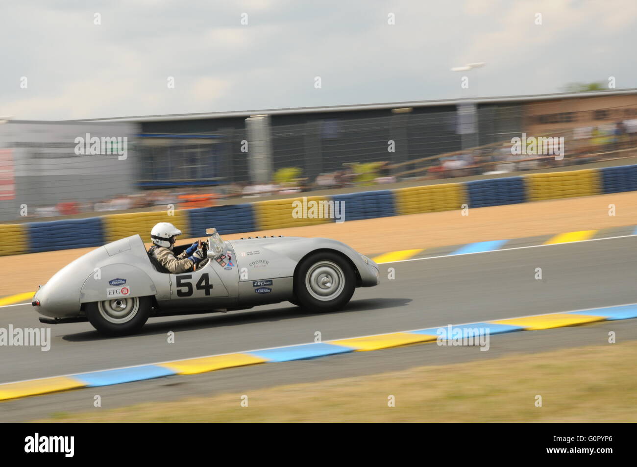 Cooper Jaguar T33 Stockfoto