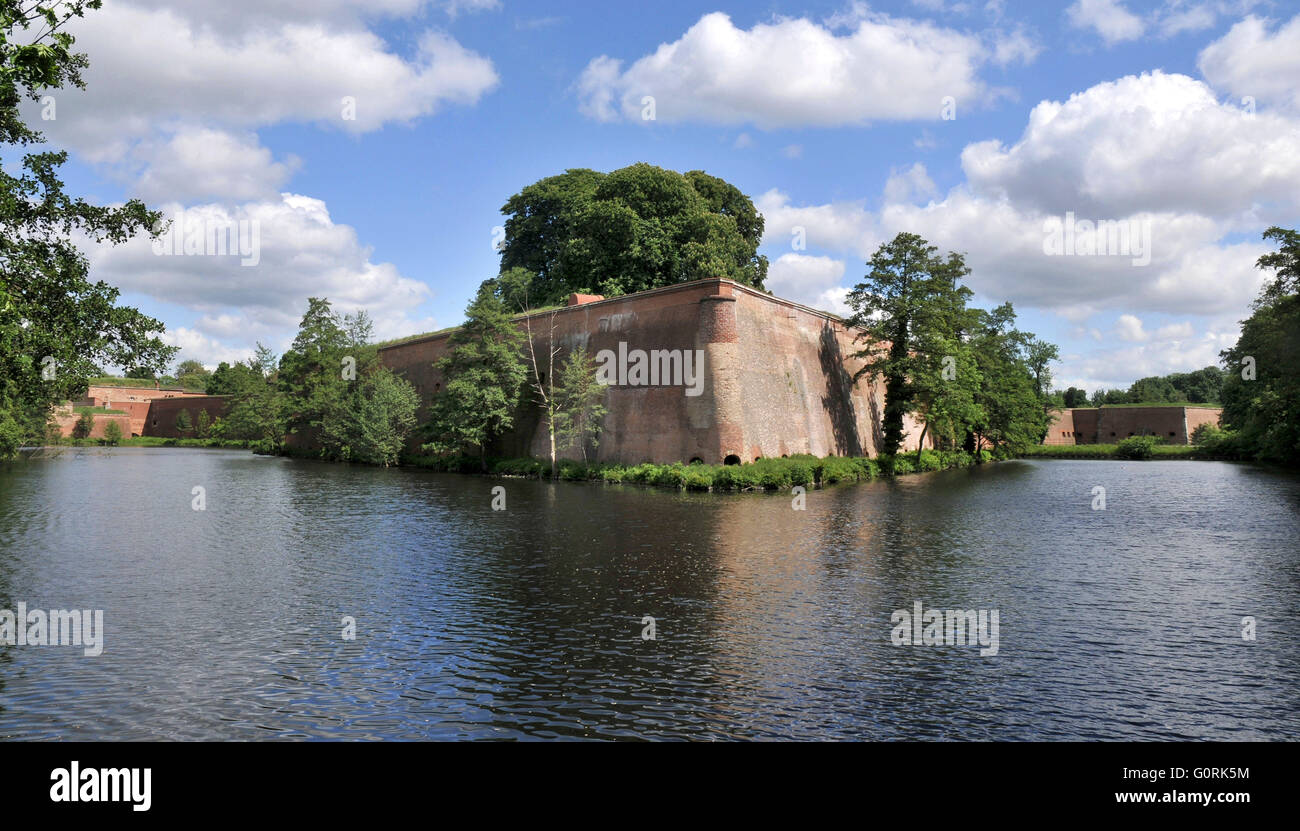 Wasser Graben, Zitadelle Spandau, Spandau, Berlin-Deutschland / Zitadelle Spandau Stockfoto