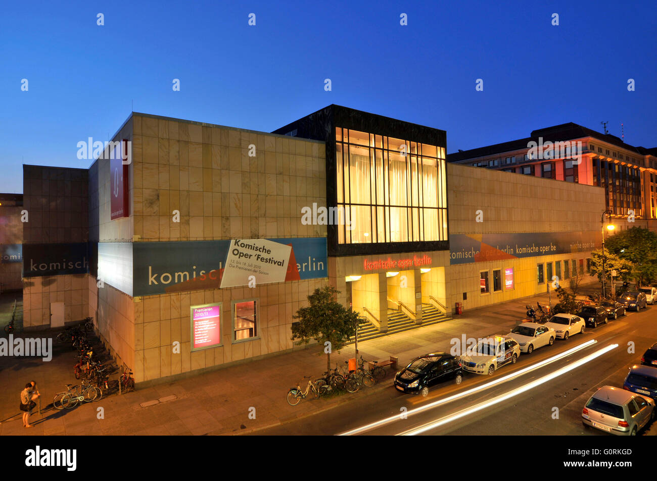 Komische Oper Berlin, Opernhaus, Mitte, Deutschland Stockfoto