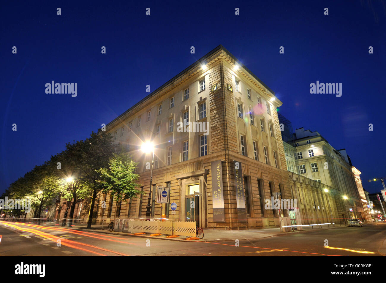 Deutsche Bank KunstHalle, Unter Höhle Linden, Mitte, Berlin, Deutschland / Deutsche Guggenheim Stockfoto