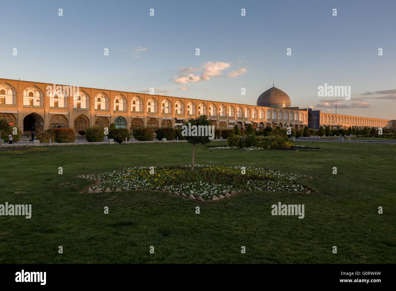 Isfahan historischen großen Platz Stockfoto