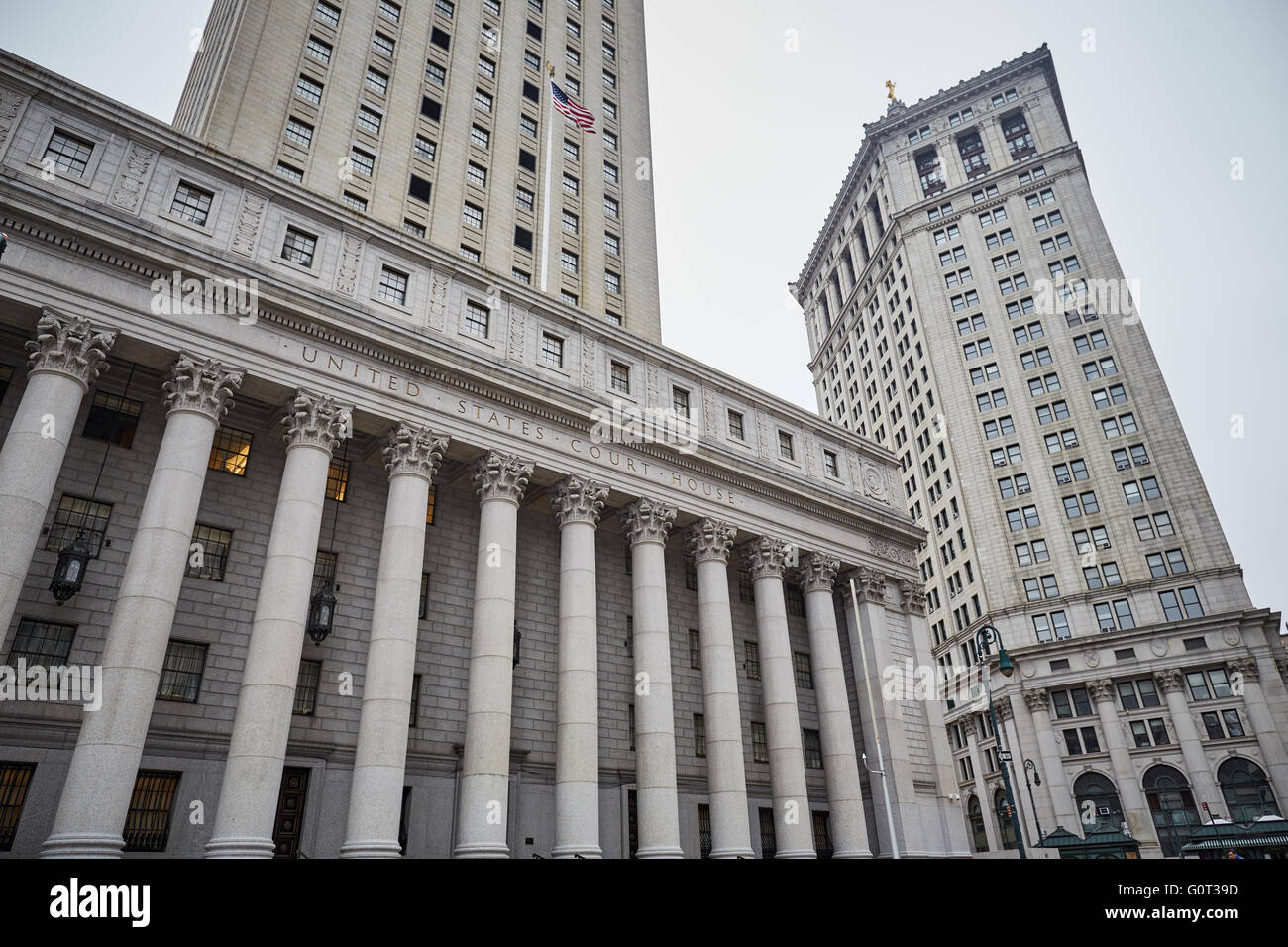 New York The United States Court Of Appeals für den Second Circuit ist eine der dreizehn United States Courts Of Appeals. Seine Stockfoto
