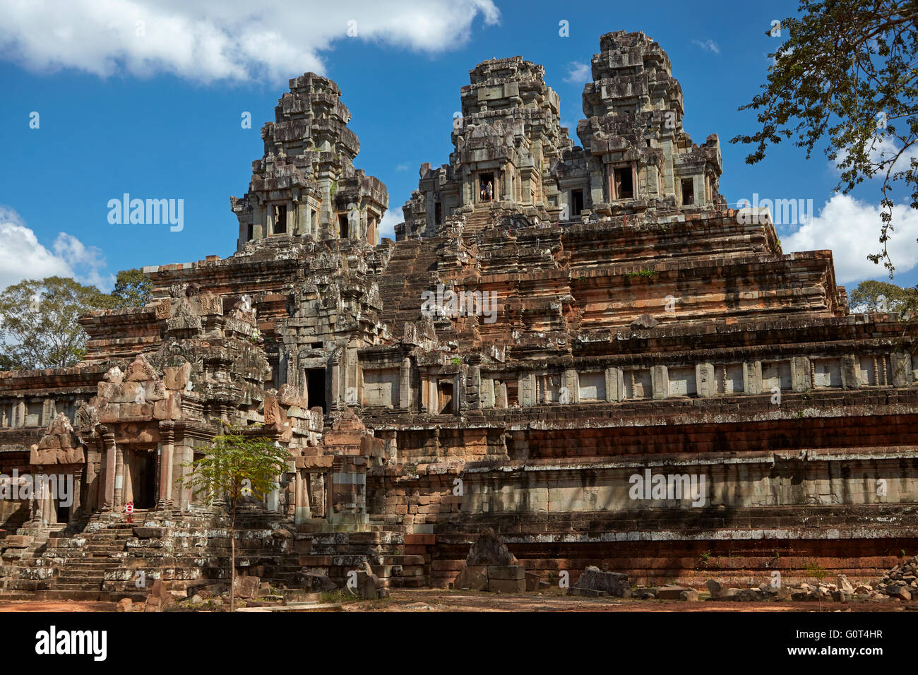 TA Keo Tempel, Angkor Welterbe-Aufstellungsort, Siem Reap, Kambodscha Stockfoto