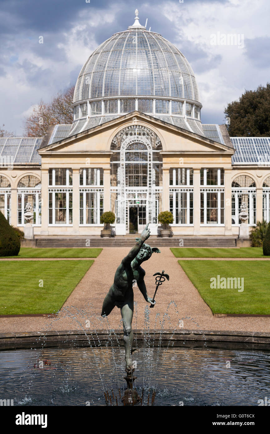 Syon House großen Wintergarten mit Glaskuppel (Klasse ich Gebäude unter