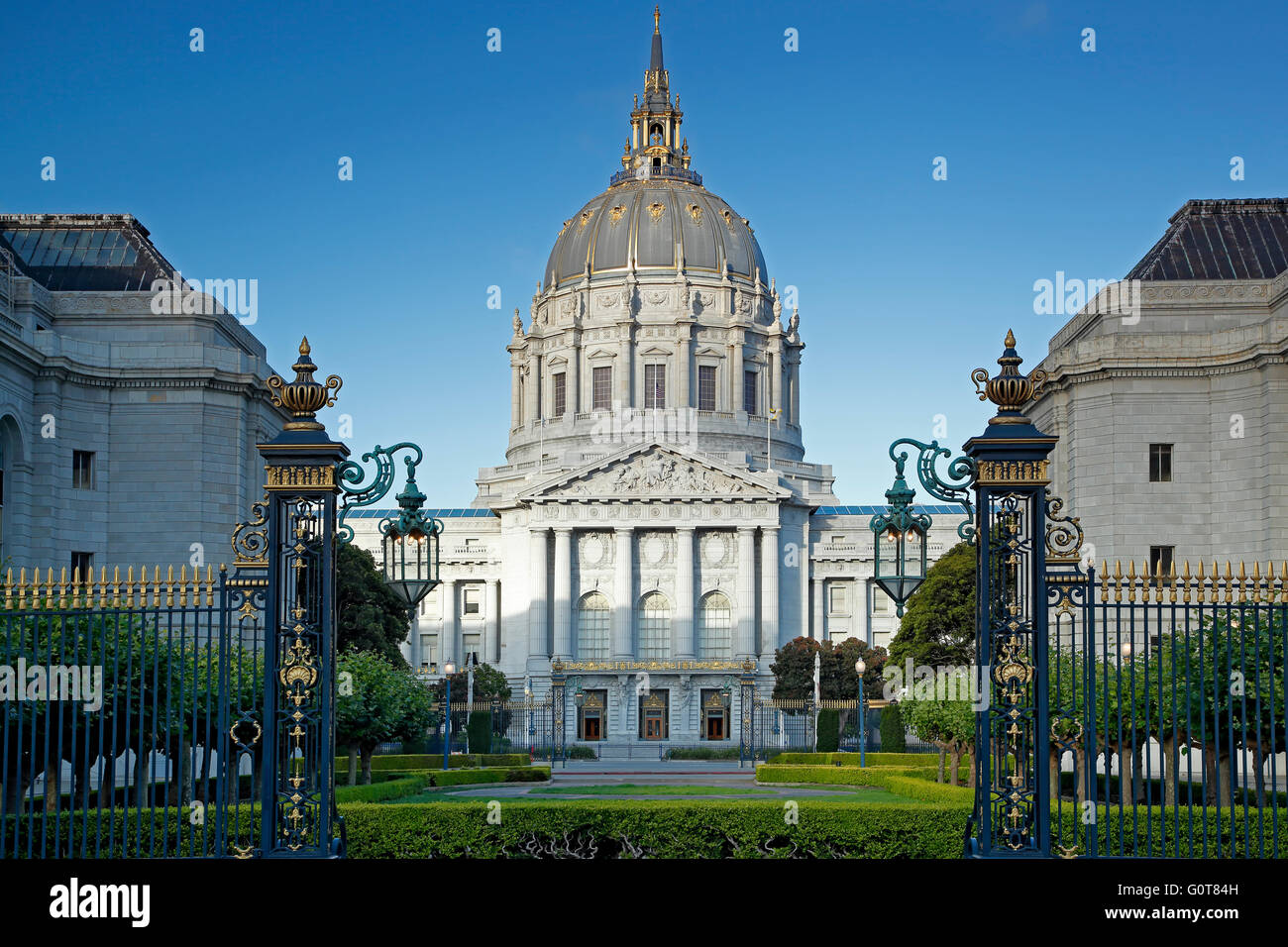 Rathaus, Stadt und Grafschaft von San Francisco, San Francisco, Kalifornien, USA Stockfoto