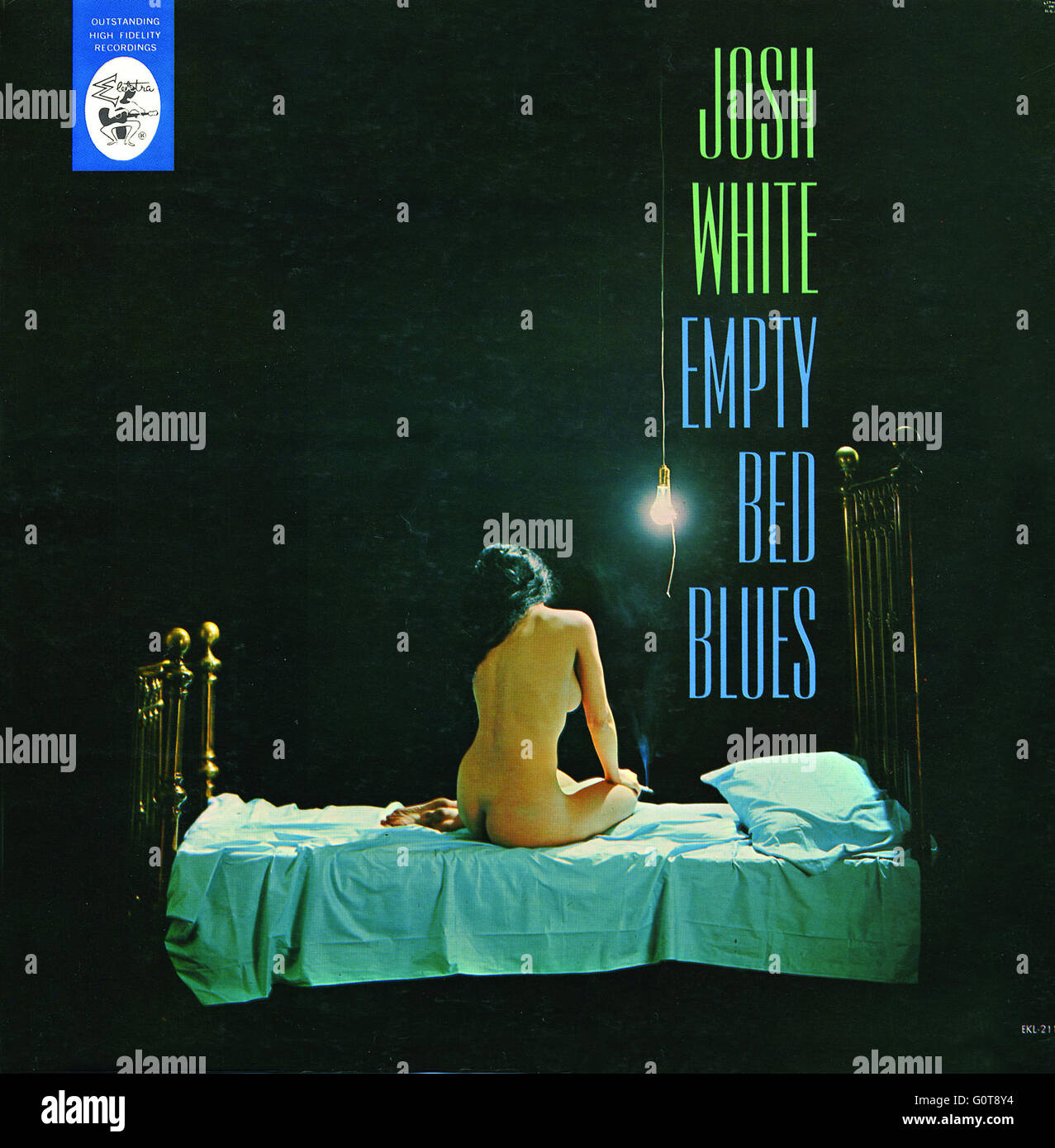 Josh White Album-Cover ca. 1960er Jahre: "Leere Bett Blues" Stockfoto