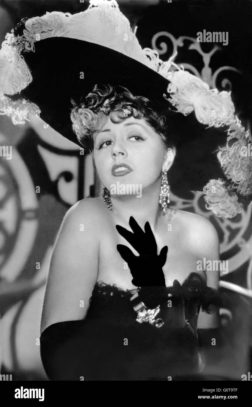 Suzy Delair / Quai des Orfèvres / 1947 unter der Regie von Henri-Georges Clouzot (Majestic-Film) Stockfoto