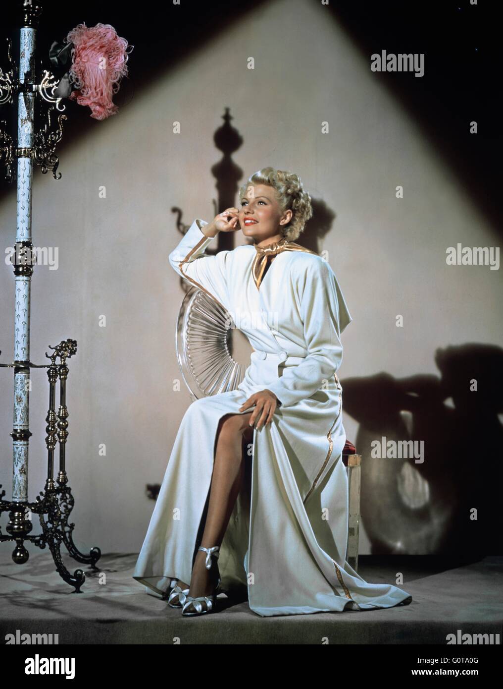 Rita Hayworth / The Lady From Shanghai / 1948 unter der Regie von Orson Welles (Columbia Pictures) Stockfoto