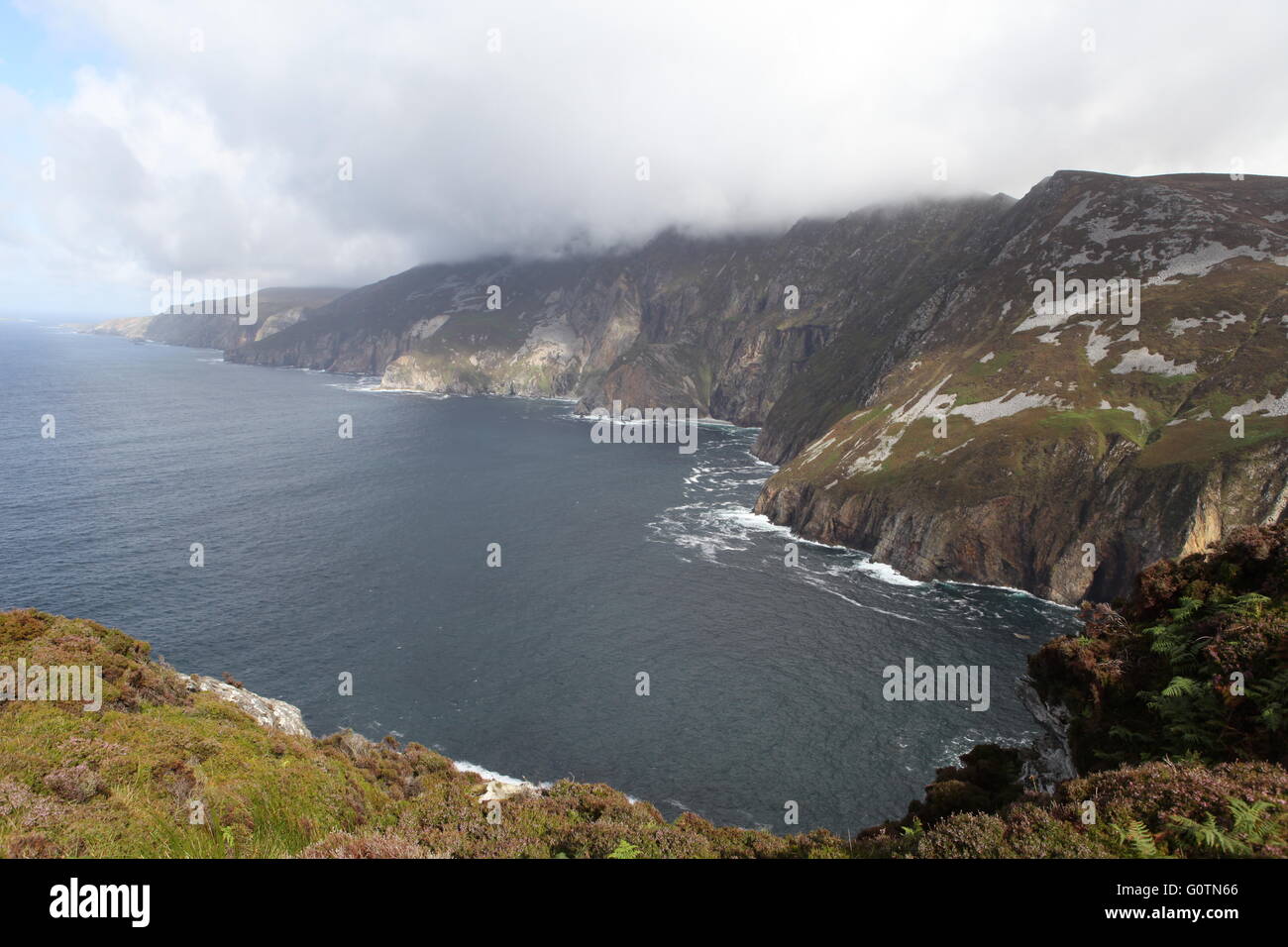 Slieve League Klippen, Co. Donegal, Irland Stockfoto