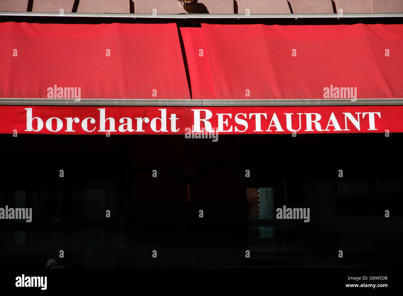 Restaurant "Borchardt", Berlin-Mitte. Stockfoto