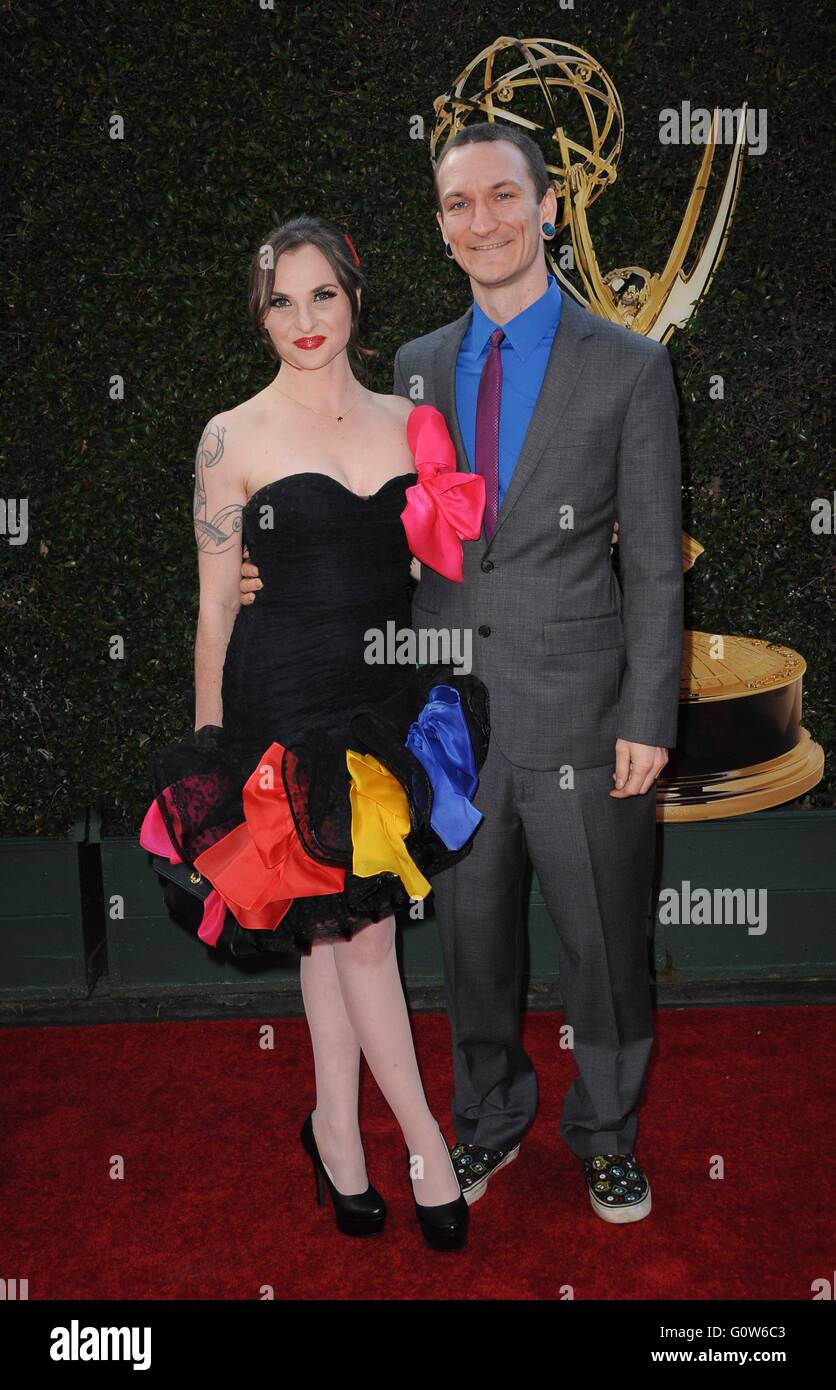 Los Angeles, CA, USA. 29. April 2016. Brent Johnson im Ankunftsbereich für 43. Annual Daytime Creative Arts Emmy Awards - Ankünfte, Westin Bonaventure Hotel and Suites, Los Angeles, CA 29. April 2016. © Elisabeth Goodenough/Everett Collection/Alamy Live-Nachrichten Stockfoto