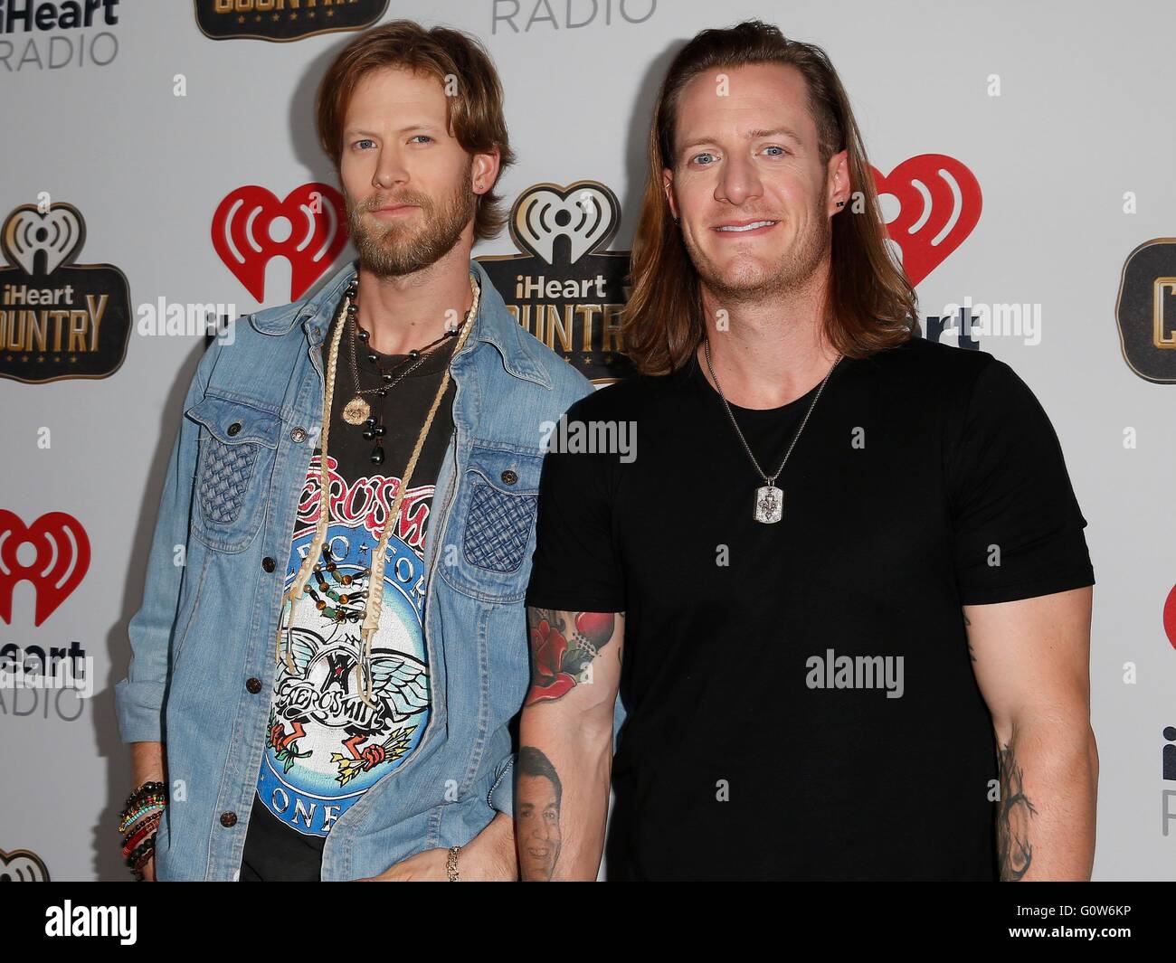 Austin, TX, USA. 30. April 2016. Florida Georgia Line in Anwesenheit für 2016 iHeartCountry Festival, Frank Erwin Center, Austin, TX 30. April 2016. © MORA/Everett Collection/Alamy Live-Nachrichten Stockfoto