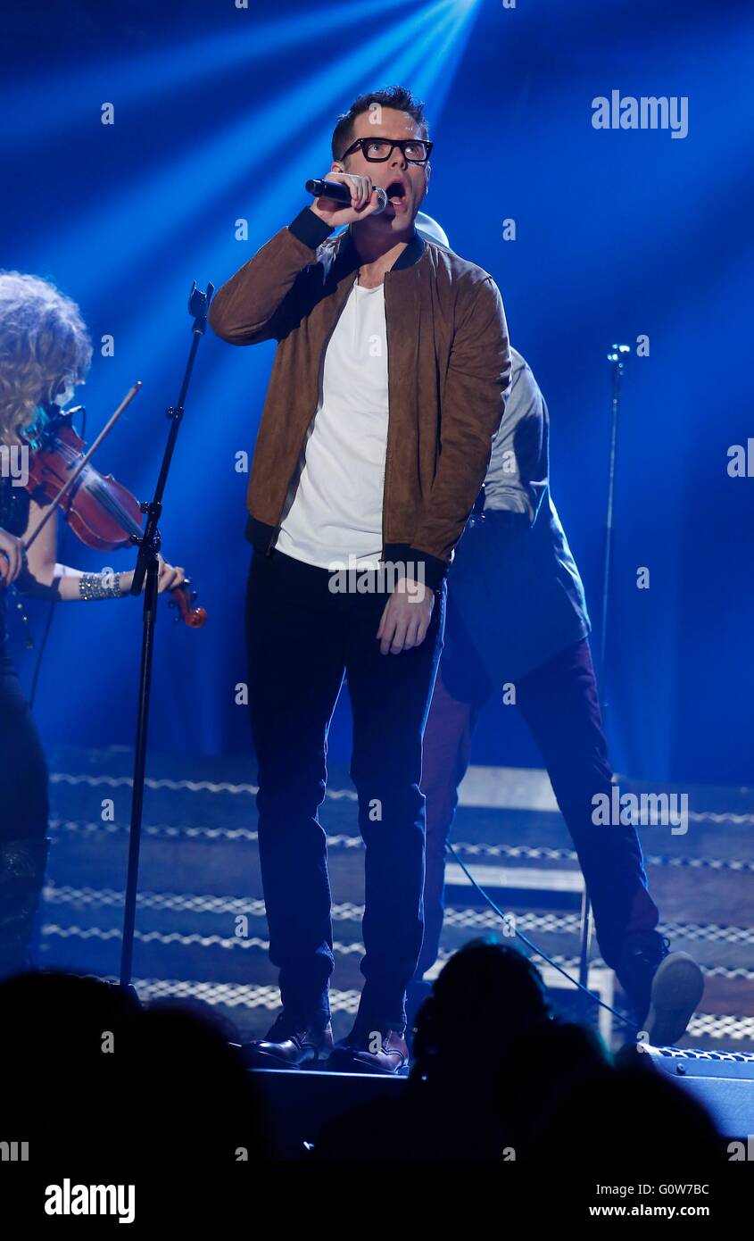 Austin, TX, USA. 30. April 2016. Bobby Knochen in Anwesenheit für 2016 iHeartCountry Festival, Frank Erwin Center, Austin, TX 30. April 2016. © MORA/Everett Collection/Alamy Live-Nachrichten Stockfoto