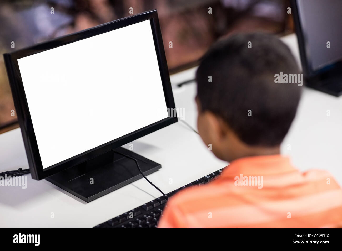 Kinder-Technologie Stockfoto