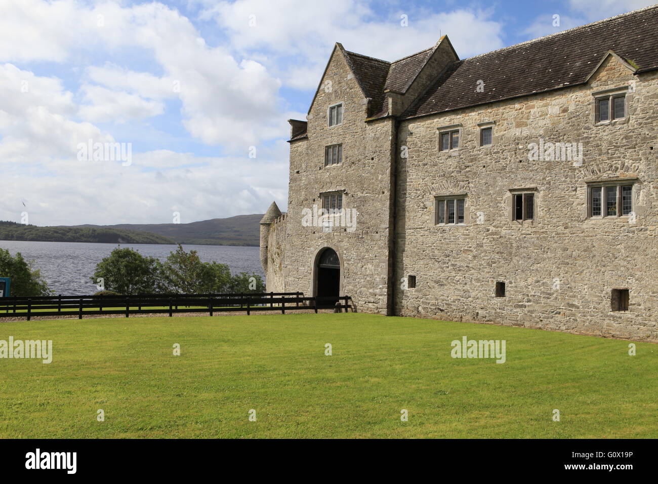 Lough Gill Parke Castle, County Sligo, Irland Stockfoto