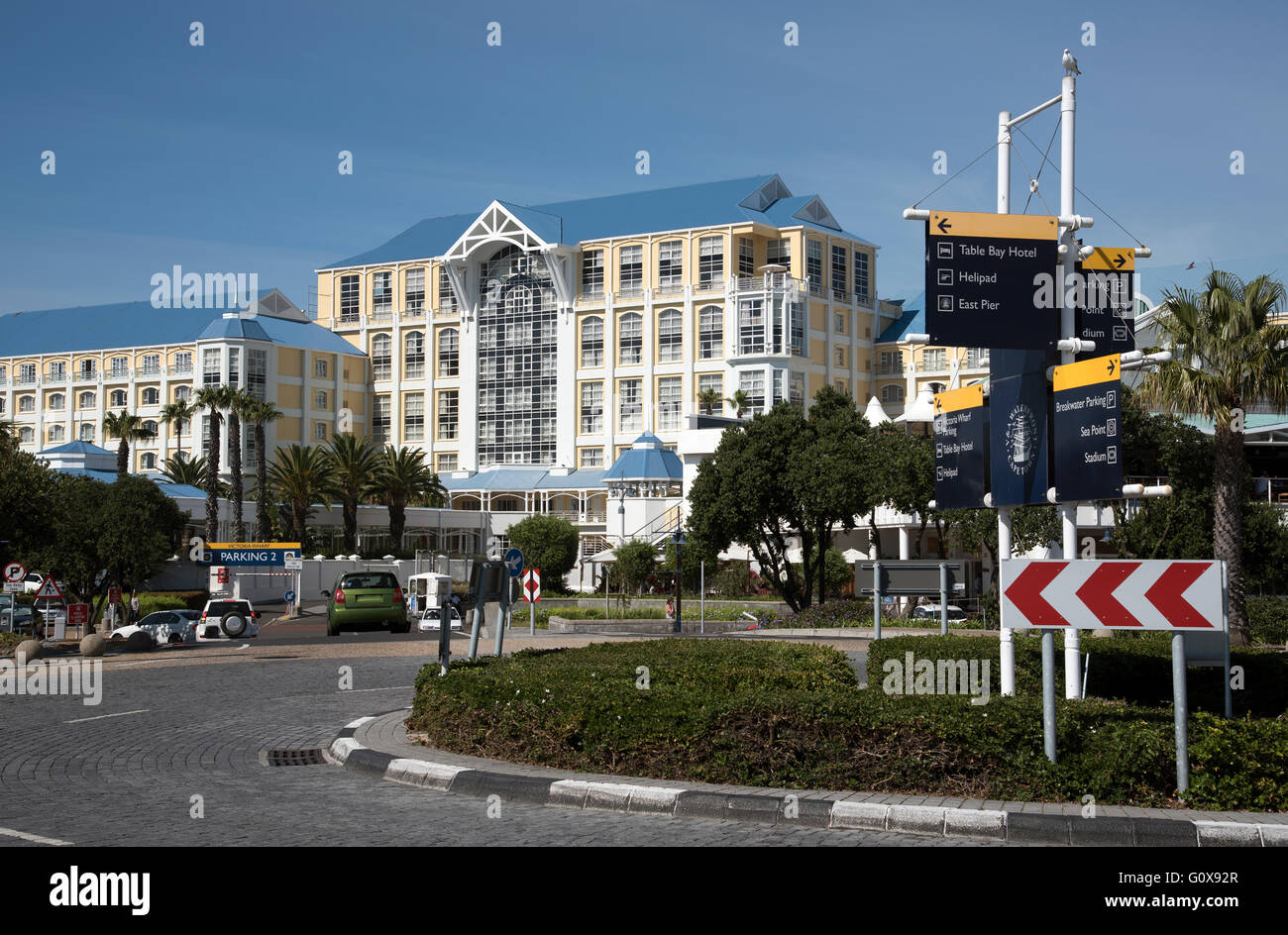 Table Bay Hotel an der Waterfront in Kapstadt Südafrika Stockfoto