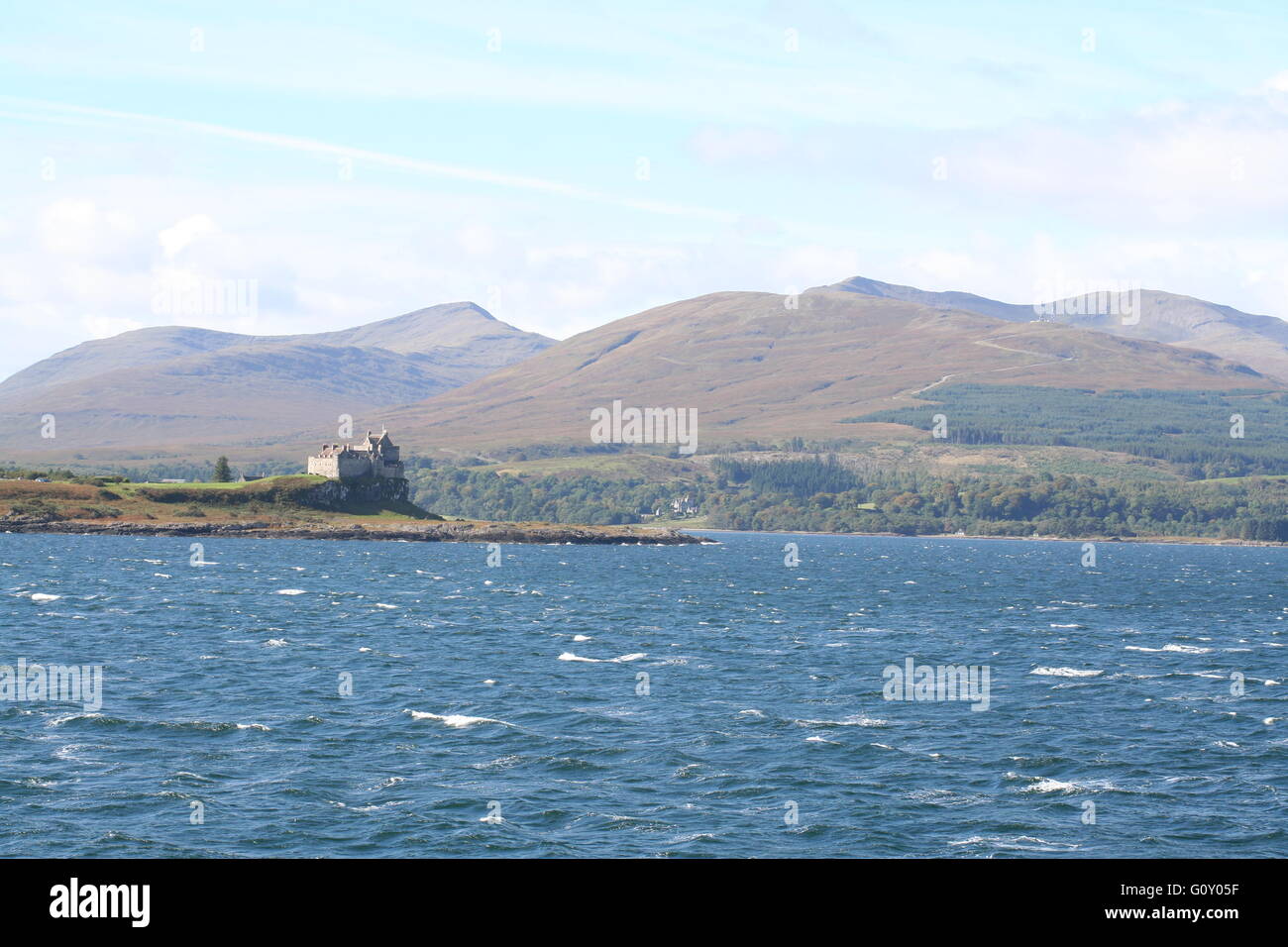 Segeln auf der Isle of Iona, Argyll, Schottland Stockfoto