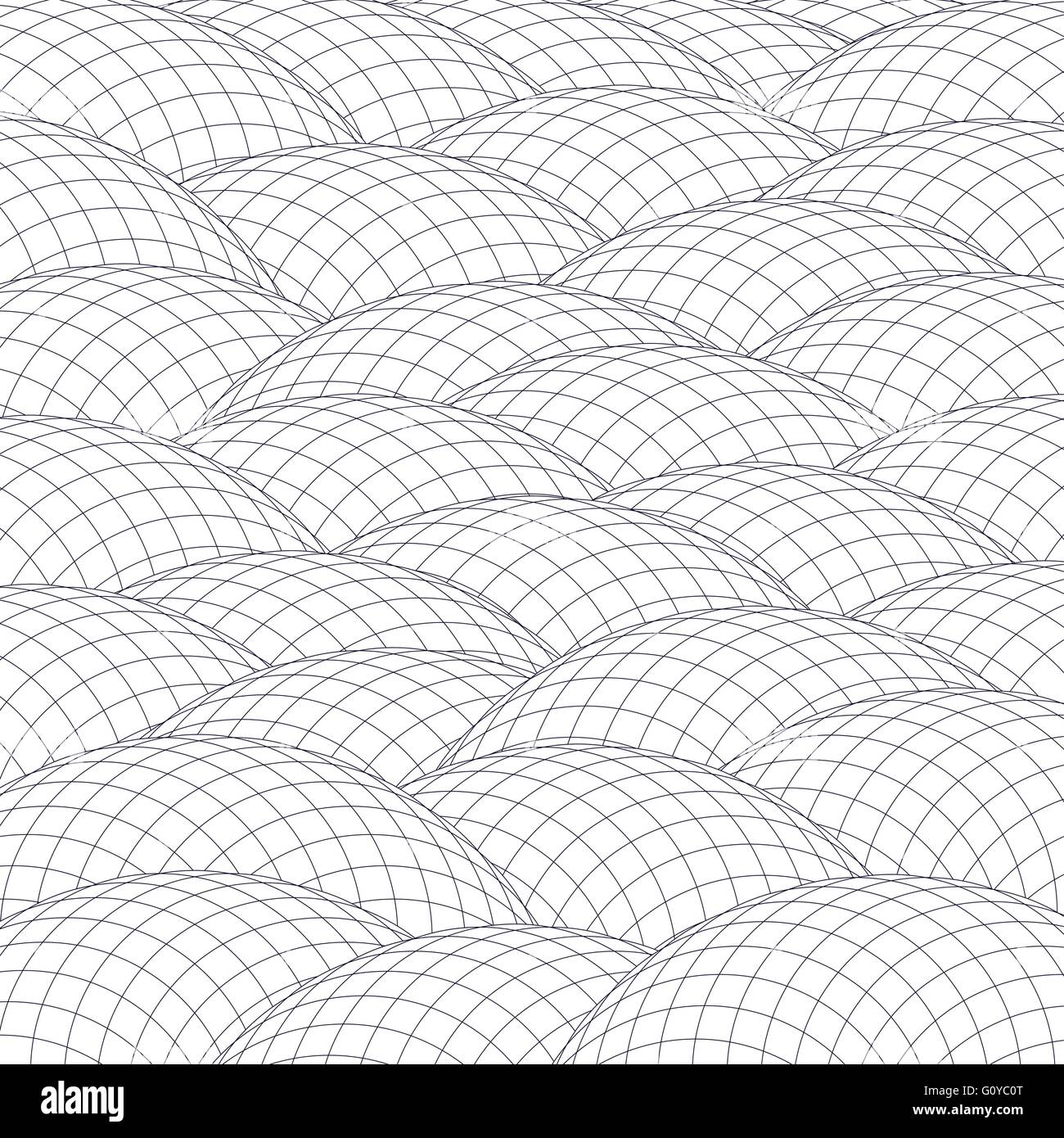 Abstrakte Hügelchen Stock Vektor