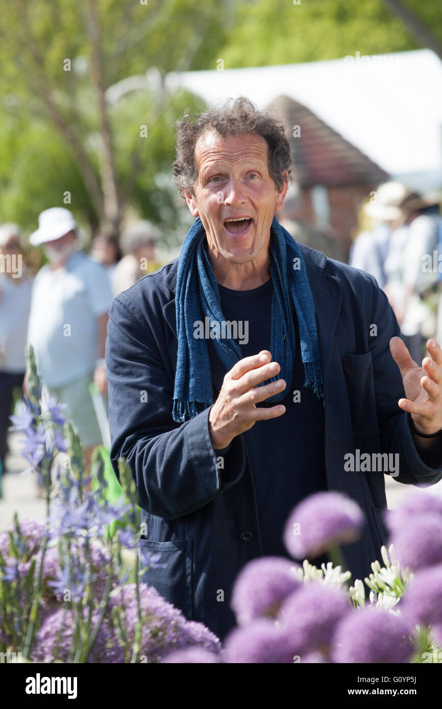Monty Don Aufzeichnung BBC Gärtner World an der RHS Malvern Show