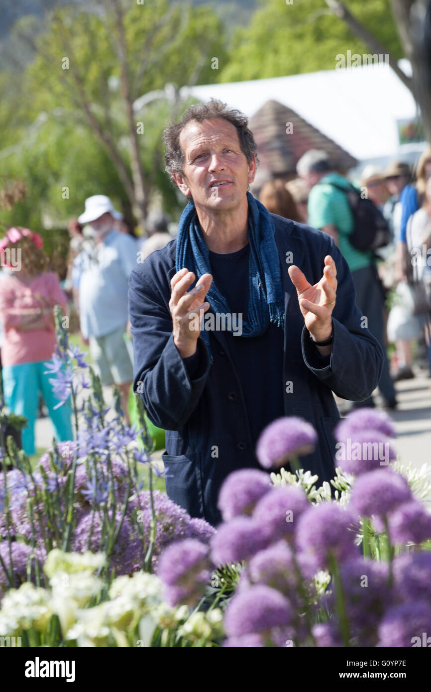 Monty Don Aufzeichnung BBC Gärtner World an der RHS Malvern Show