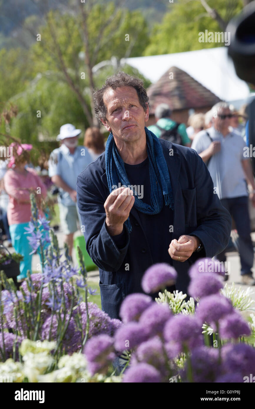 Monty Don Aufzeichnung BBC Gärtner World an der RHS Malvern Show